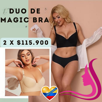 ✨Magic Bra  2X1- esconde los molestos rollitos y levanta tu busto