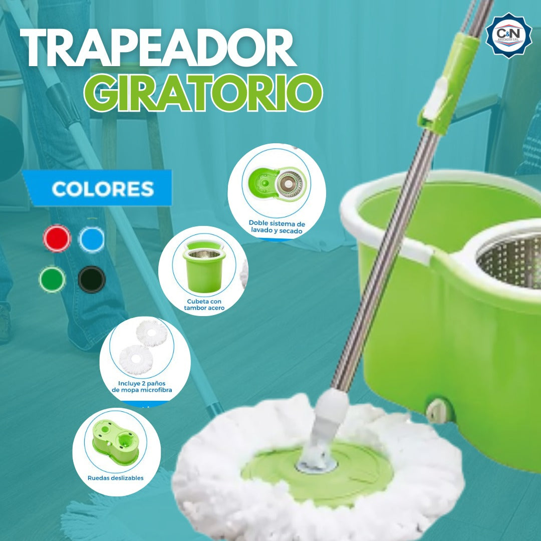 Trapero giratorio 360 para navidad 🎁