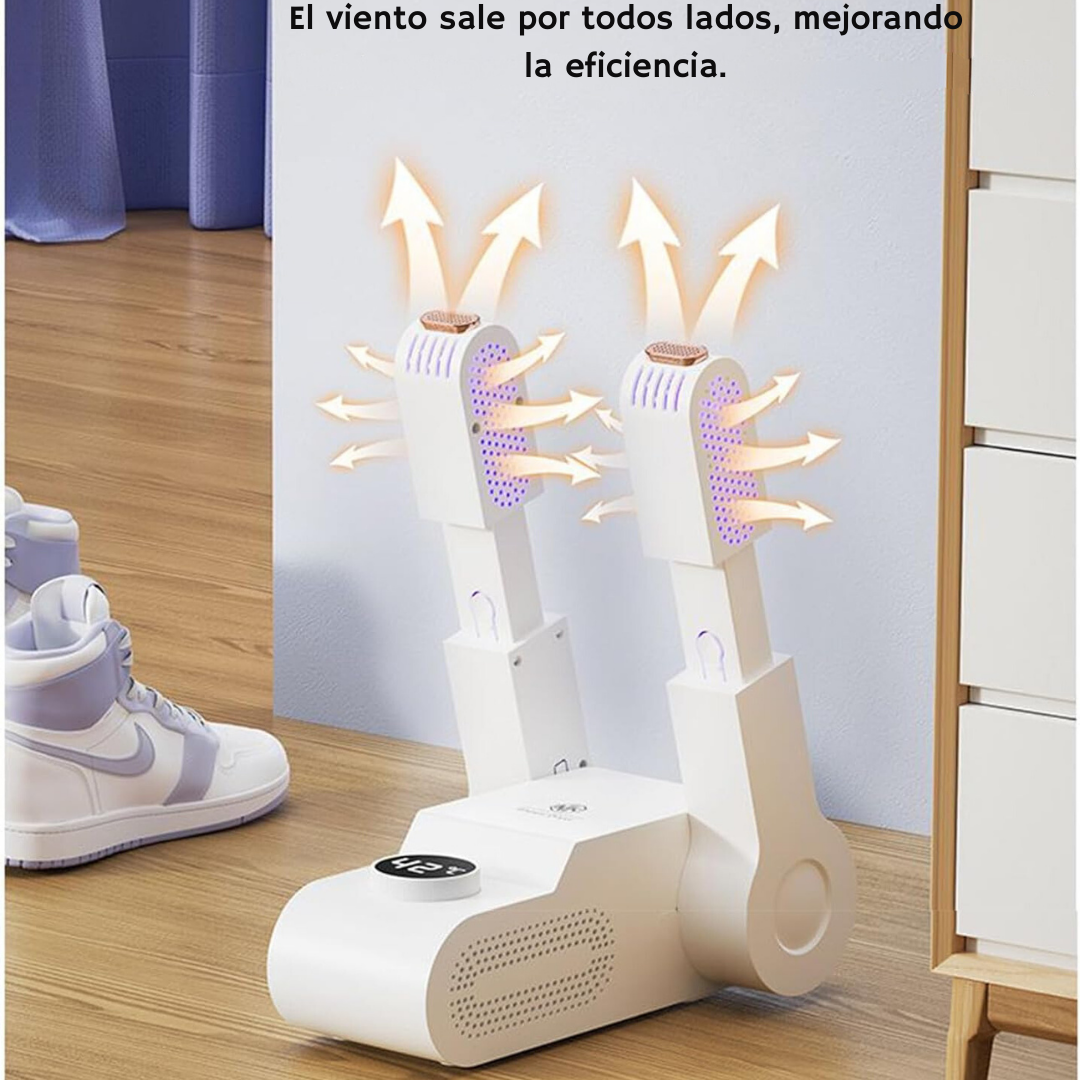 Secador de zapatos electrico Inteligente + protectores de zapatos siempre nuevos 🎁