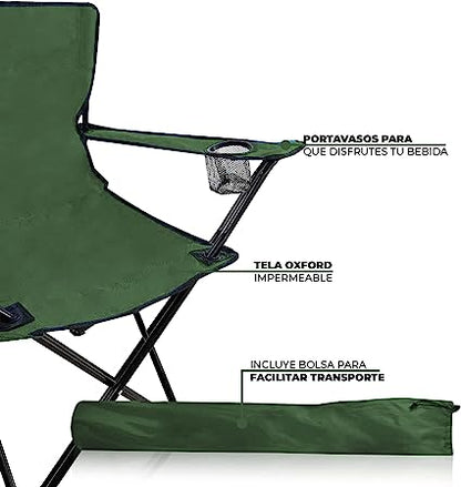 Silla para camping 🏕️