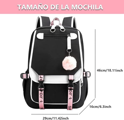 Mochila con puerto USB 🎒