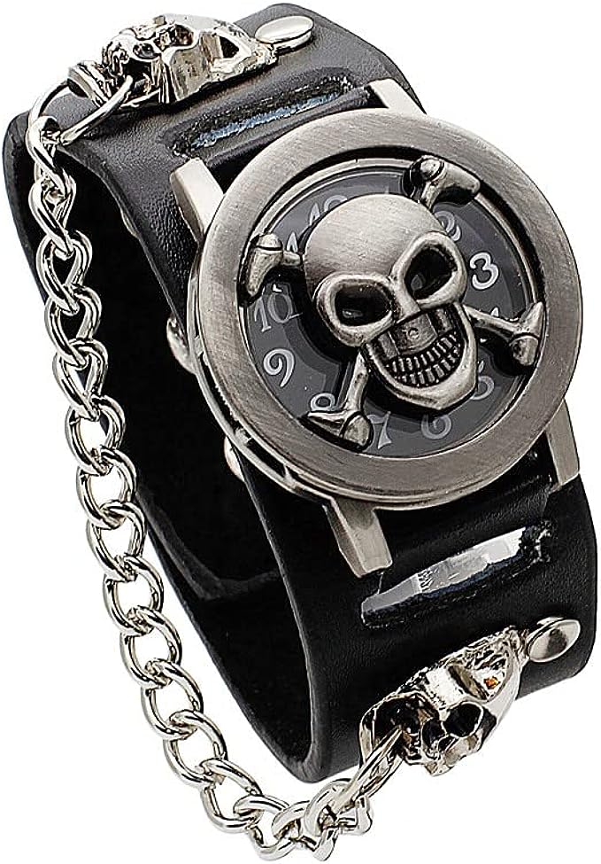 Manilla Reloj de Calavera 👨🏻‍🎤