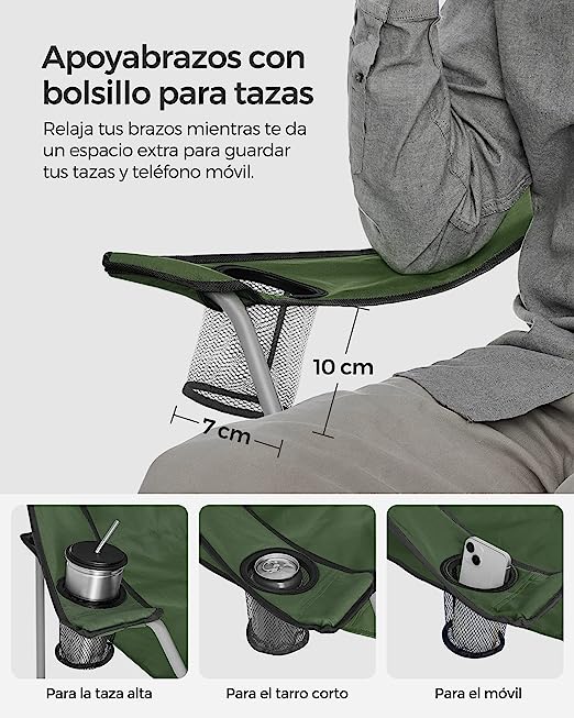 Silla para camping 🏕️