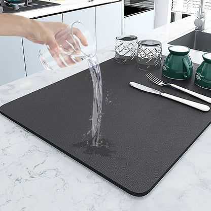 Alfombrilla de goma para secado de platos