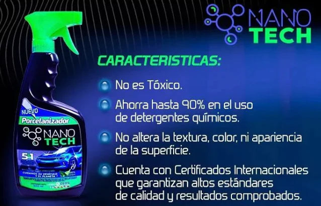 Kit Porcelanizador con nanotecnología