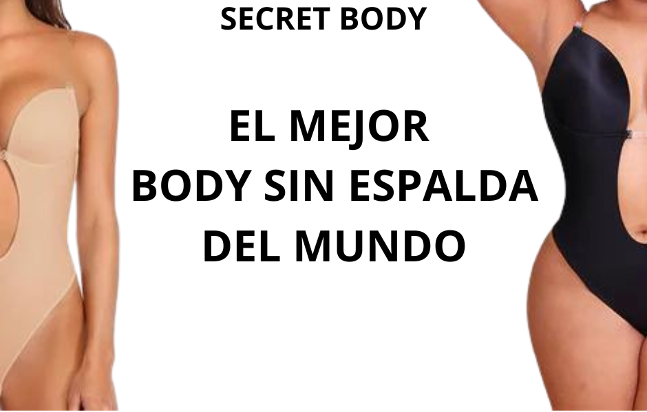 Body moldeador - espalda invisible