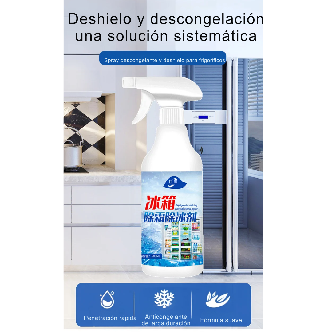 Spray deshielo y descongelación para frigorífico