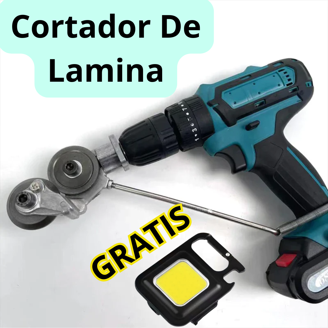 POTENTE HERRAMIENTA DE CORTE PARA CAPA METÁLICA + LINTERNA GRATIS