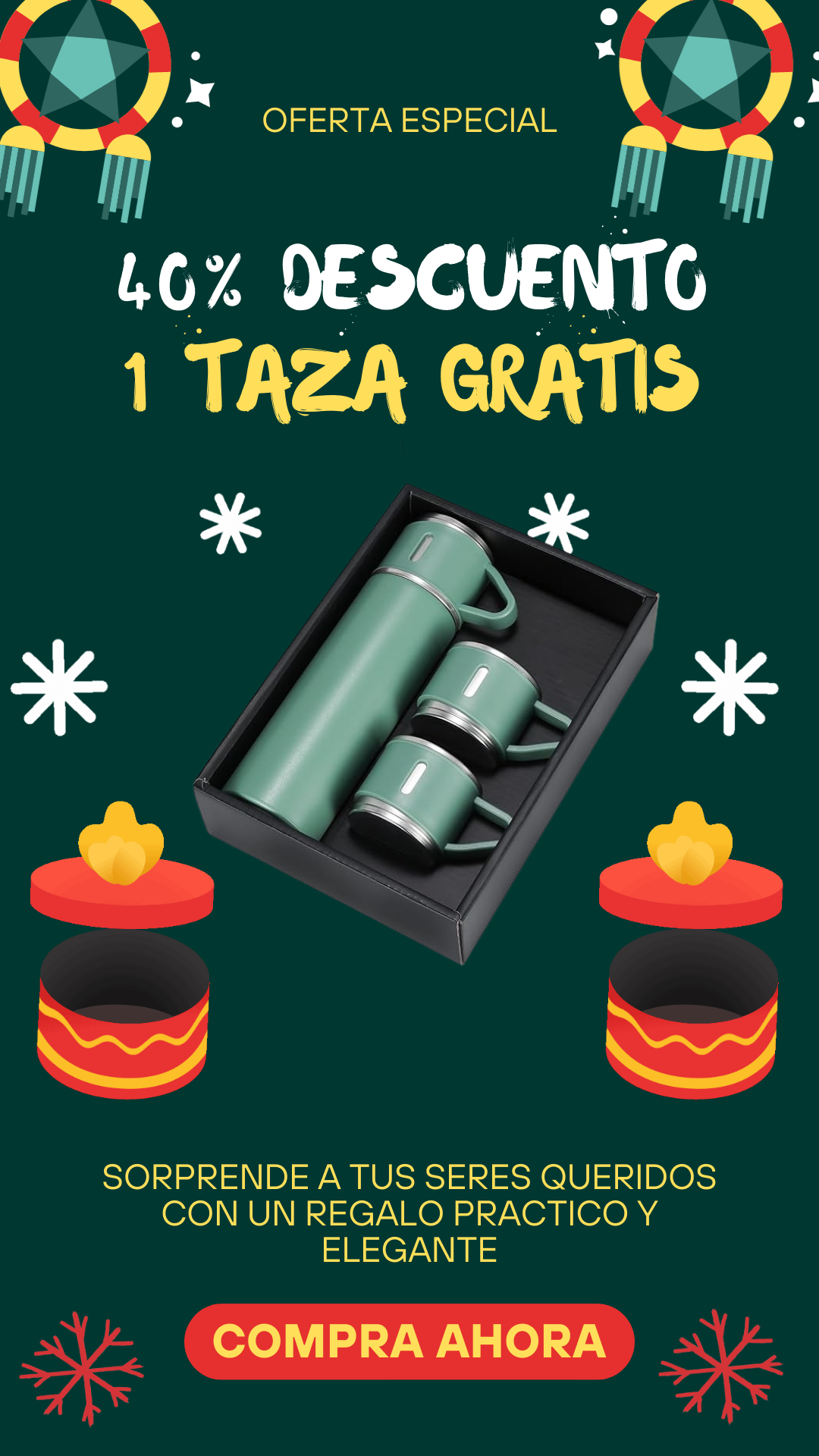 Set de Termo navideño 🎁