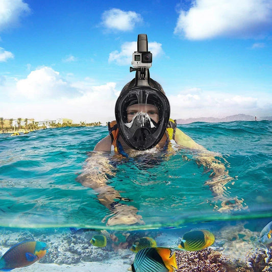 careta snorkel cara completa compatible