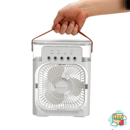 MINI AIRE ACONDICIONADO HUMIDIFICADOR 65% de descuento