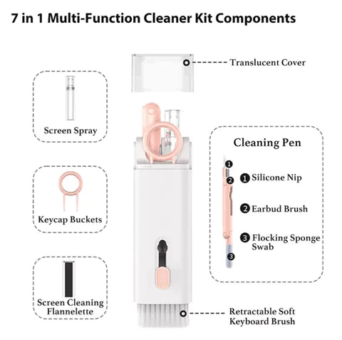 Kit de limpiador electrónico 7 en 1