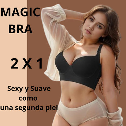 ✨Magic Bra  2X1- esconde los molestos rollitos y levanta tu busto