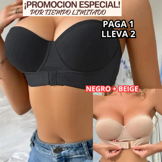 BRASIER STRAPLES CON REALCE  PAGA 1 LLEVA 2 🥰