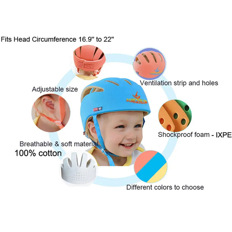 Casco protector para bebes