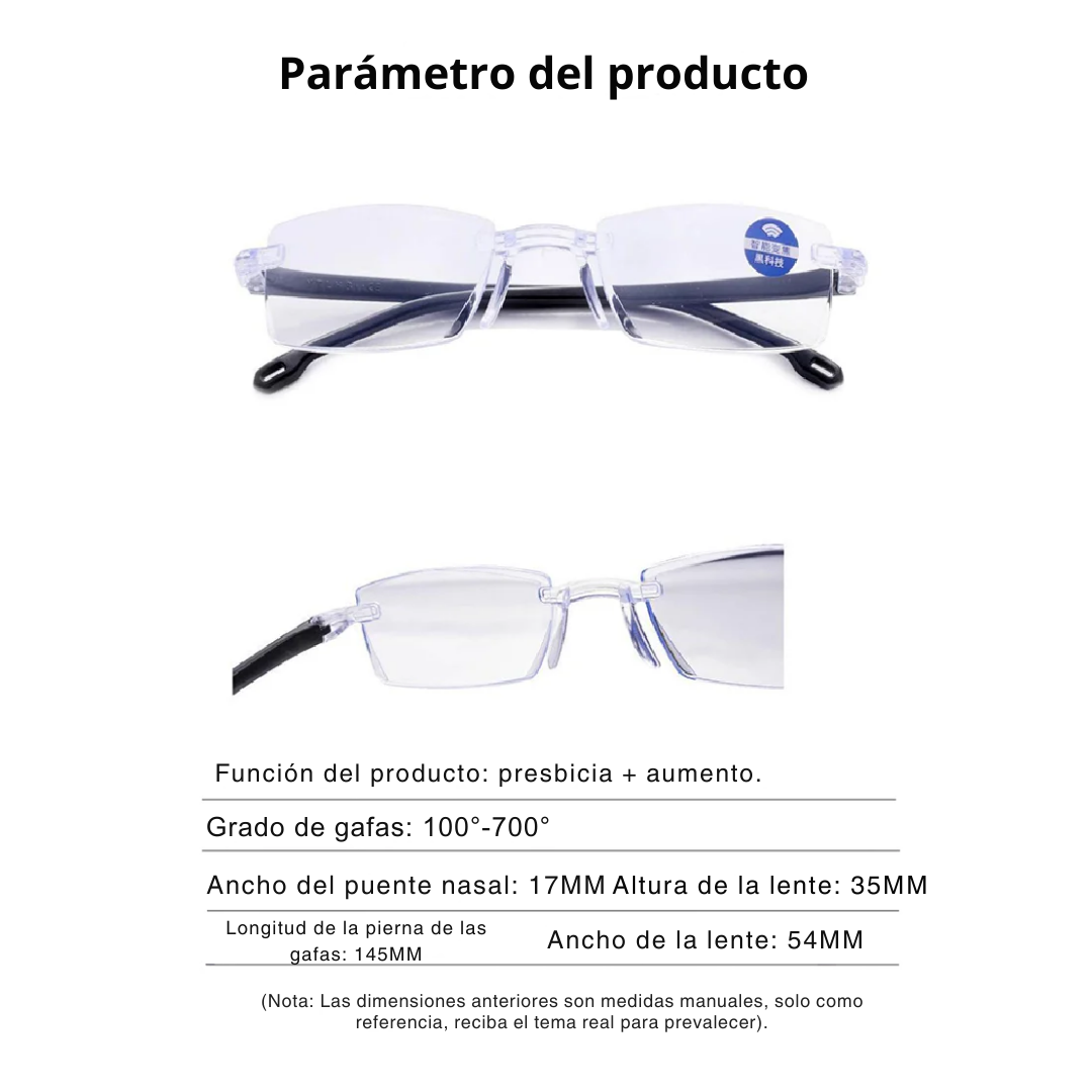 Gafas de descanso ultraligeras