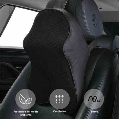 La más cómoda: almohadilla para el cuello del asiento del automóvil