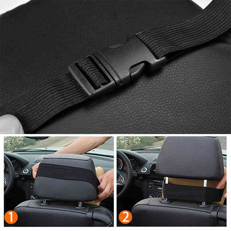 La más cómoda: almohadilla para el cuello del asiento del automóvil