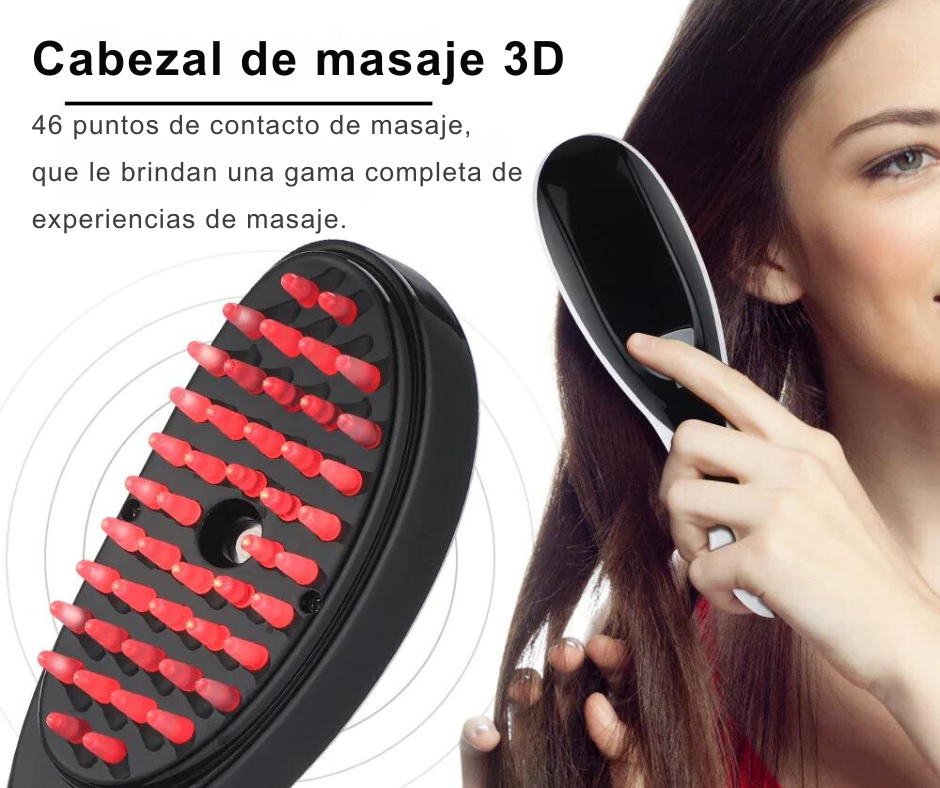 Cepillo con nanotecnologia para el cabello