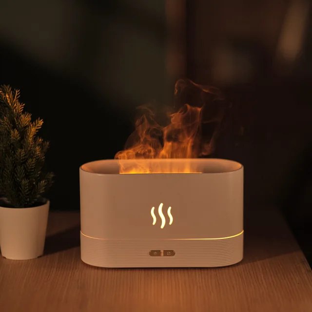 Humidificador difusor de aroma LED