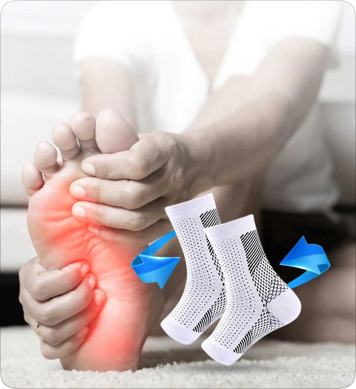 Calcetines ortopédicos NEURO para curar la hinchazón y el dolor (compre 1 y obtenga 1 par gratis)